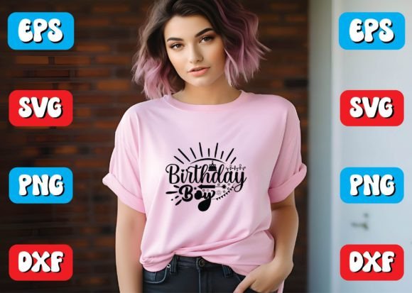 Birthday Boy Svg Design: A Versatile Graphics Asset for Crafts and Branding