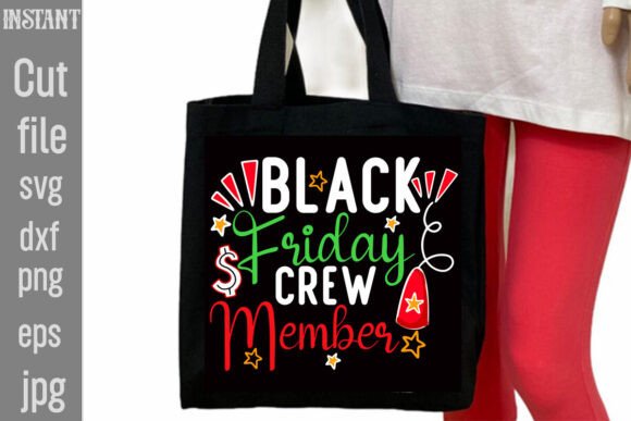 Black Friday Crew Member SVG: A Powerful Graphic Design Asset for Crafts & Marketing