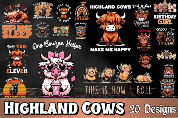 Cute Highland Cow SVG Bundle Review