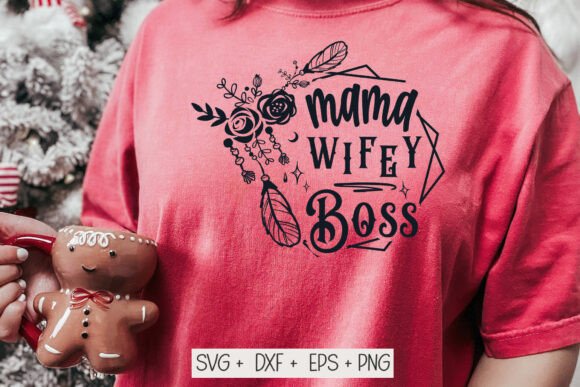 Mama Wifey Boss SVG: A Versatile Graphic Design Asset for Crafters