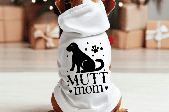 Mutt Mom, DOG SVG Design: A Versatile Graphic for Crafts and Web Publishing