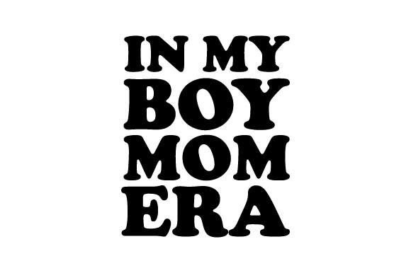 Retro in My Boy Mom Era Svg: A Nostalgic Graphic Design Asset for Crafts and Local Brands