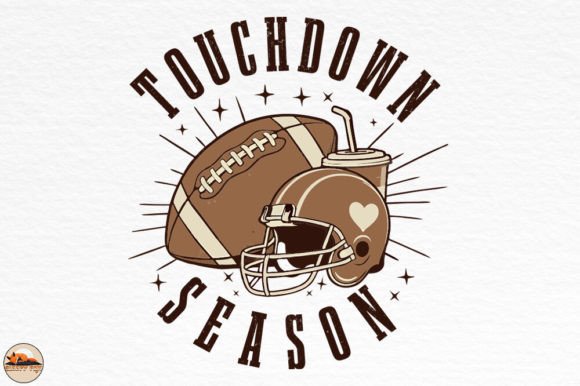 Touchdown Season: A Graphic Design Asset for Blogs and Crafts